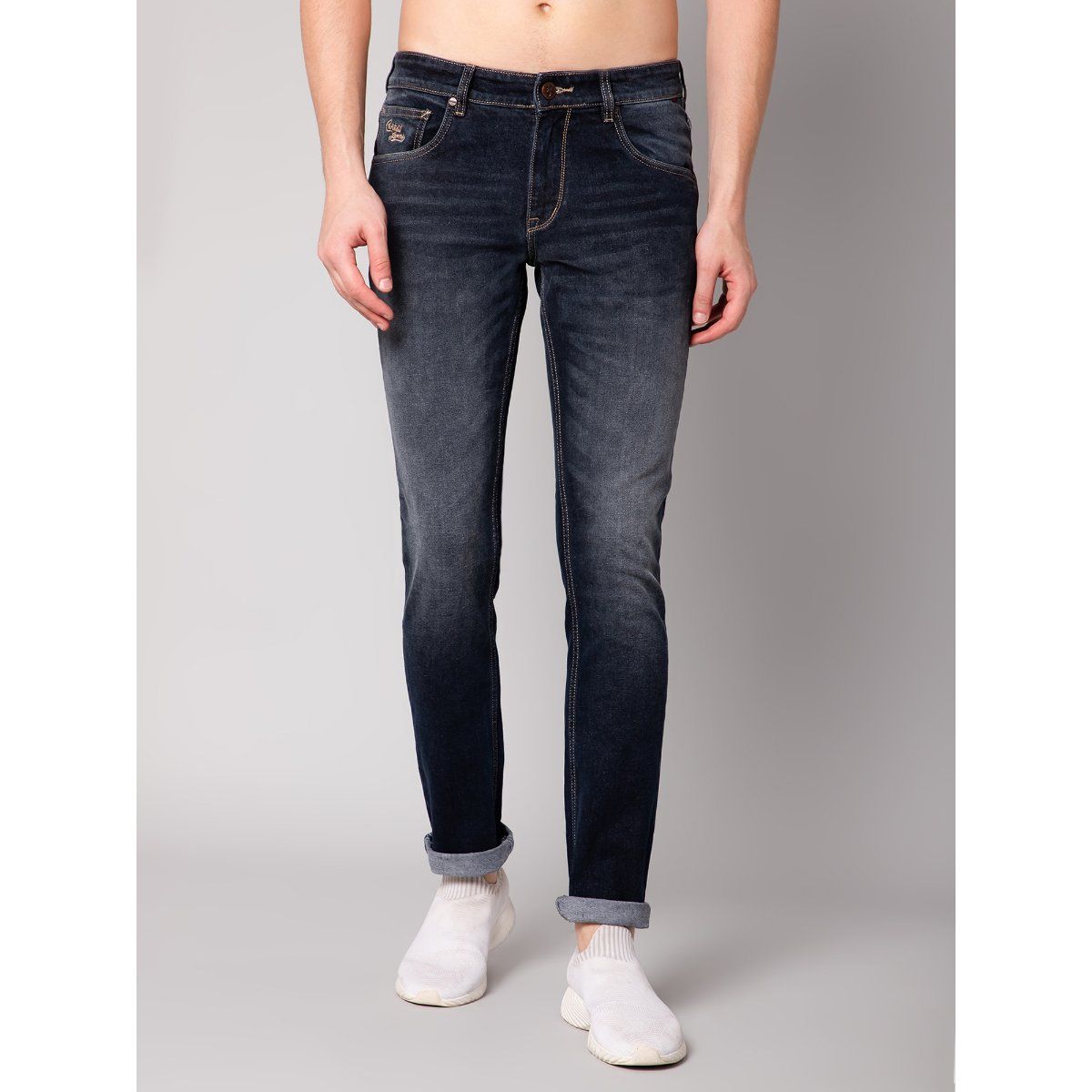 Cantabil 89 Men's Gray Mid Rise Skinny Denim Jeans Sz 36 | eBay