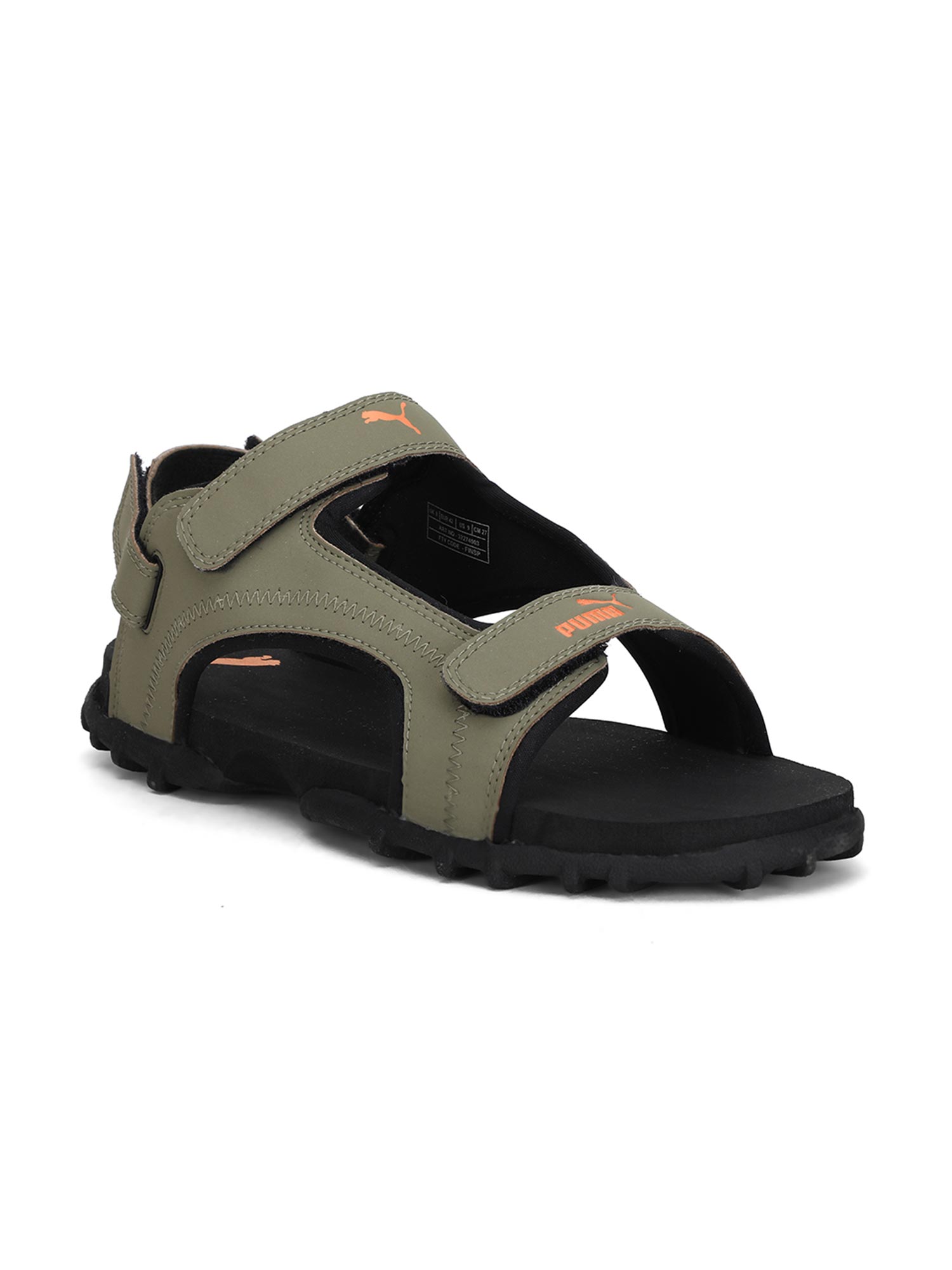 PUMA Men's Slides Size 12 Black/Green Sandals Big Cat NEW 192340700518 |  eBay