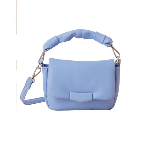Buy LIGHT BLUE FAUX LEATHER SLING BAG for Women Online in India