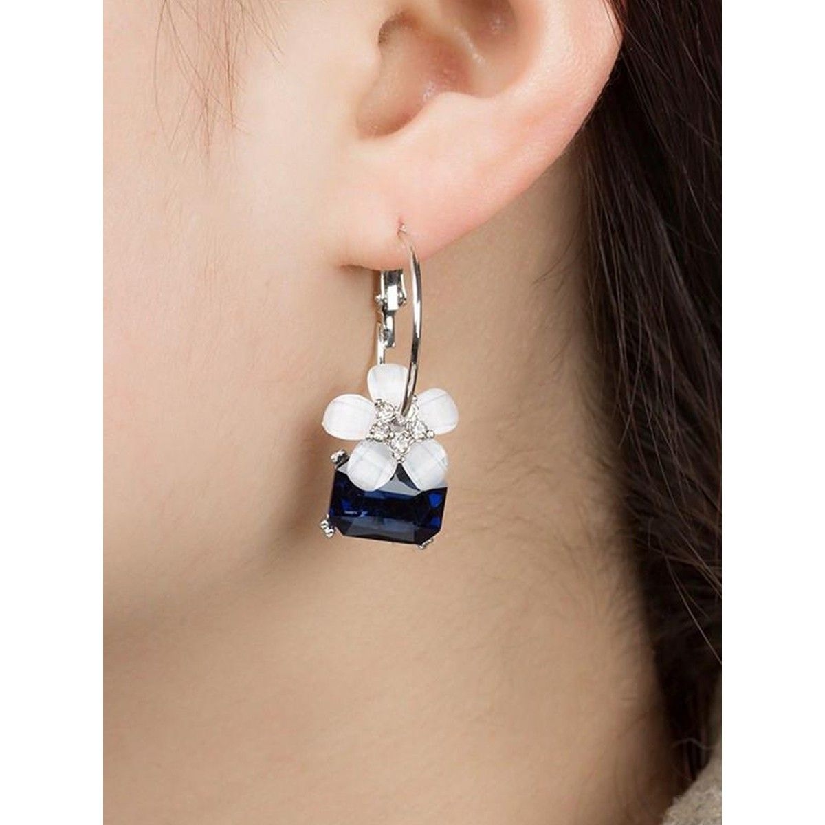 Chandelier Flower Earrings Hanging Long Earring Wedding  Etsy  Cute  jewelry Clay jewelry diy Pastel earrings