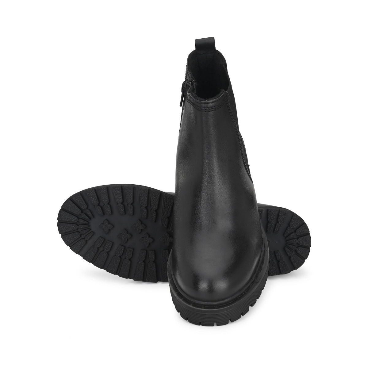 Delize Womens Black Flat Heel Ankle Boots Buy Delize Womens Black Flat