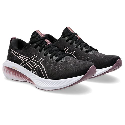 ASICS Women Gel-Excite 10 Black/Watershed Rose Running Shoes (UK 3)