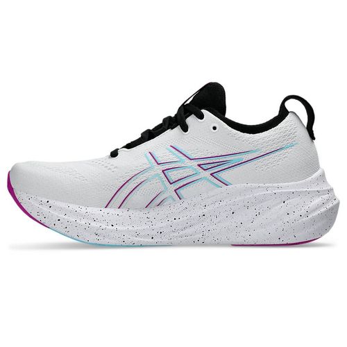 ASICS Women Gel-Nimbus 26 White/Soothing Sea Running Shoes (UK 3)