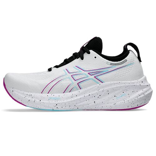 ASICS Women Gel-Nimbus 26 White/Soothing Sea Running Shoes (UK 3)