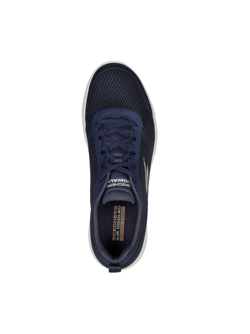 Buy SKECHERS GO WALK STABILITY ANY TIME Walking Shoes Navy Blue
