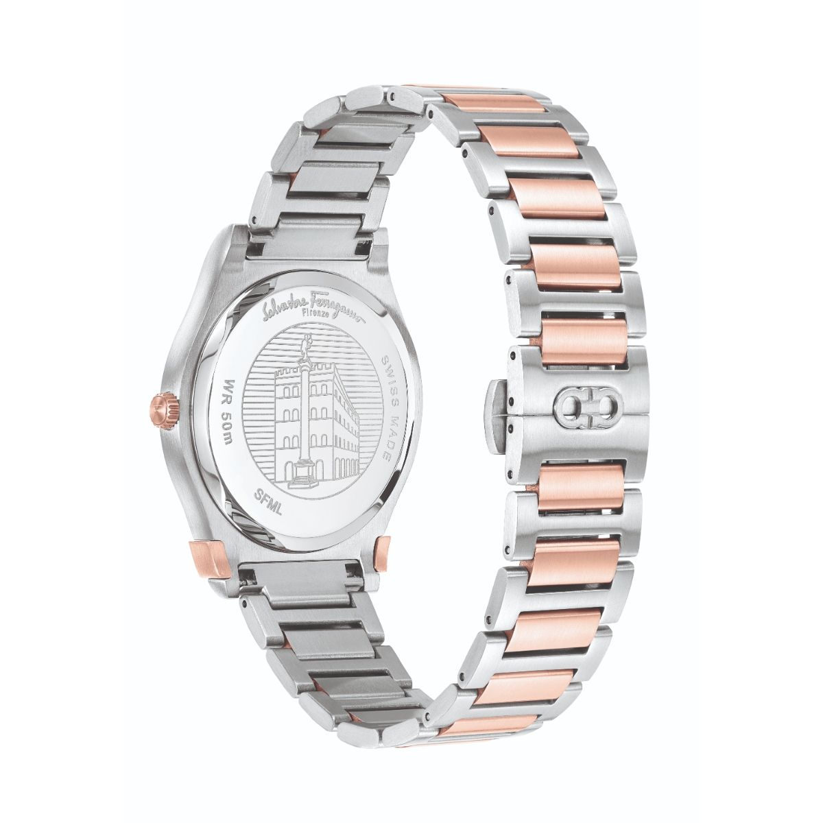 Salvatore Ferragamo Sapphire Blue Dial Blue Rubber Strap Watch for Men - SFHP00220