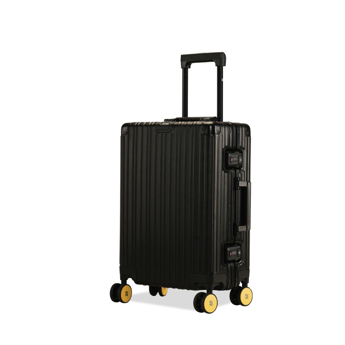 umeです！ Buy EUME 100% Aluminium Check-In Small Luggage 50 Cm Black with