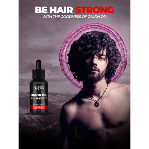Beardo Onion Oil Concentrate for Hair growth |Non-sticky, Non-greasy |  Controls Hairfall: Buy Beardo Onion Oil Concentrate for Hair growth  |Non-sticky, Non-greasy | Controls Hairfall Online at Best Price in India |