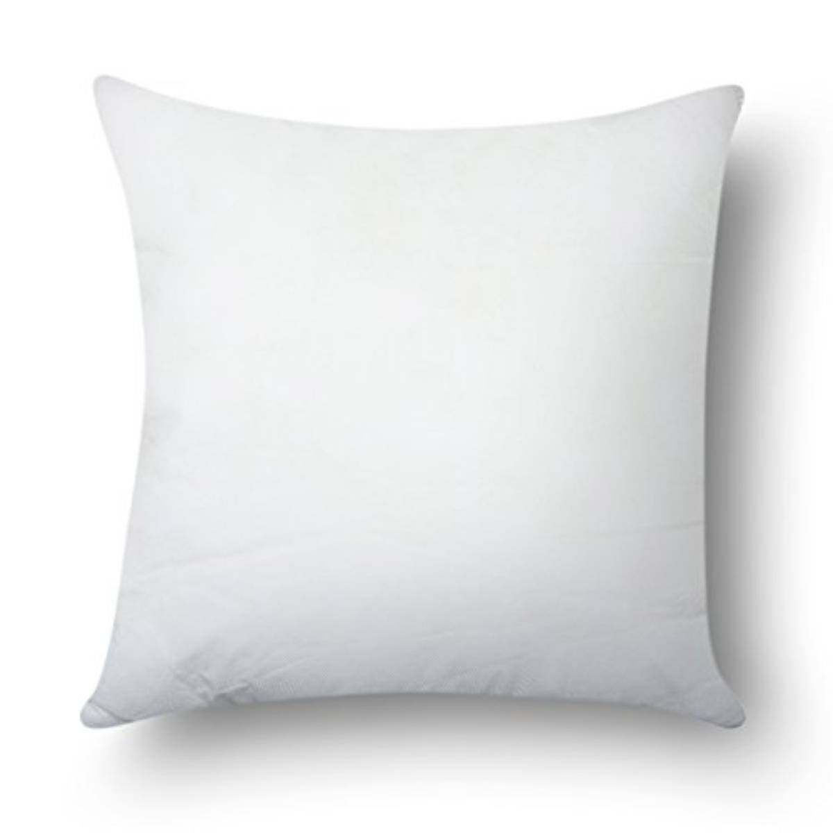 SWHF Microfibre Cotton White Cushion Vaccum Packed 20x20 Inches Pack of 1