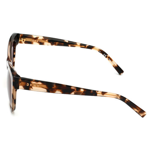 Buy DKNY Brown Gradient Lens Cat Eye Sunglass Full Rim Nude