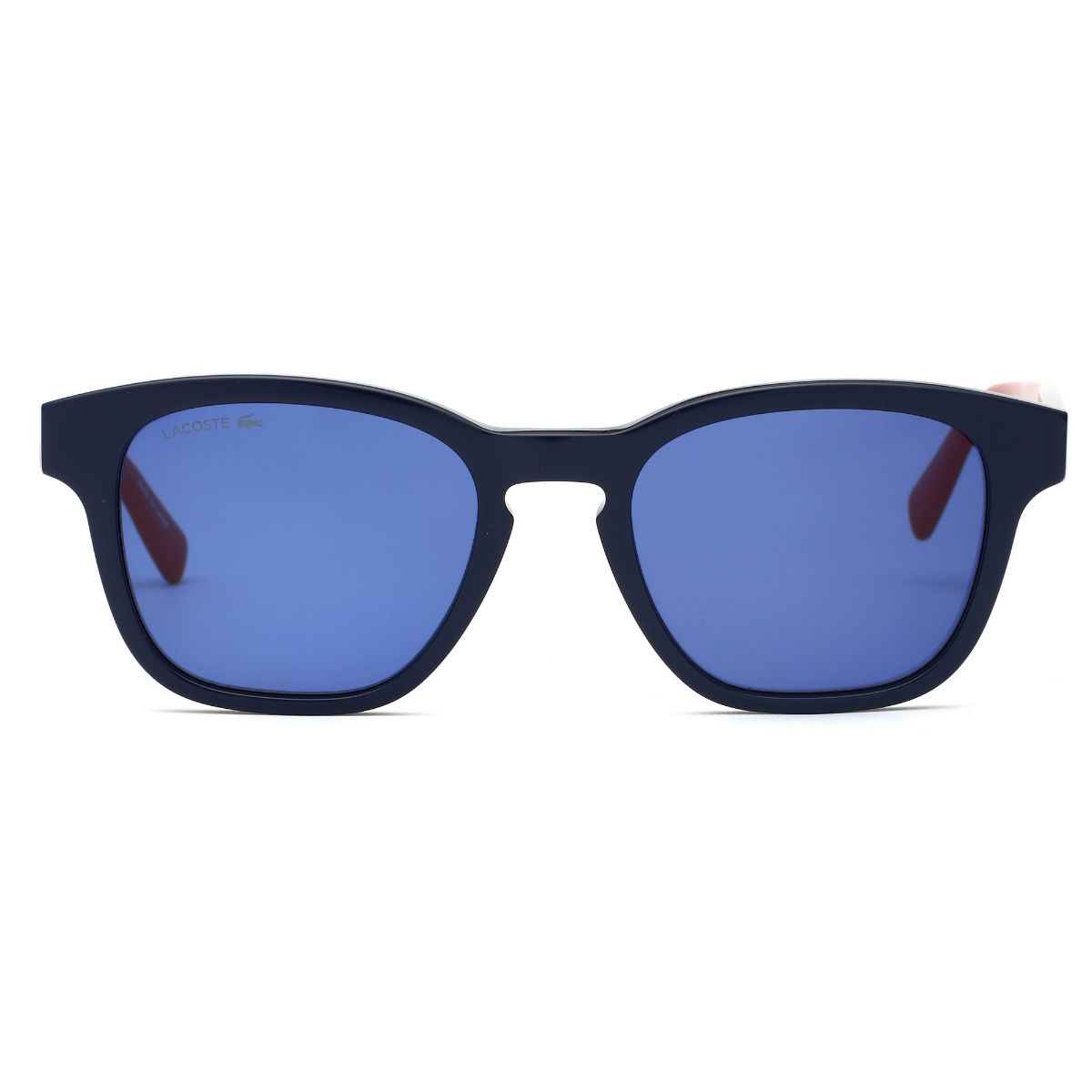 Lacoste 56mm Rectangular Sunglasses In Blue | ModeSens