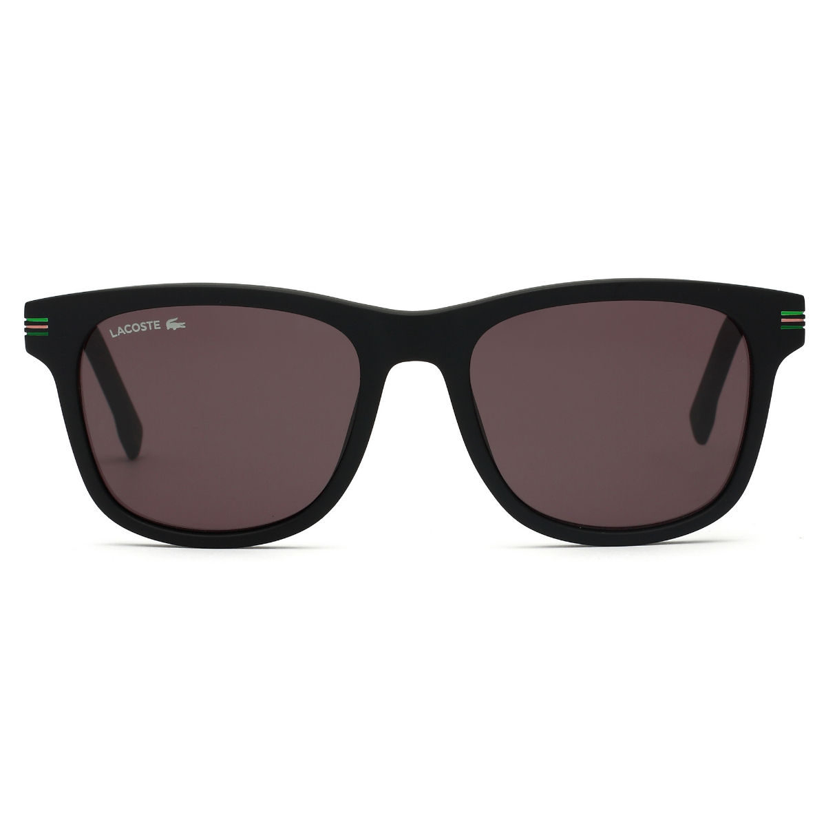 Lacoste Men's L778S 035 Folding Sunglasses Men's Matte Grey/Green Mirror  52mm | EyeSpecs.com