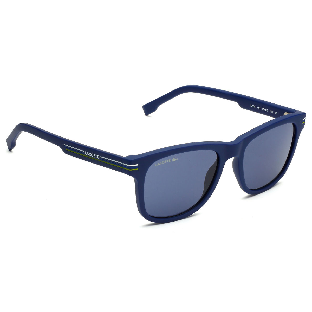 Buy Lacoste Mens Sunglasses Blue Matte