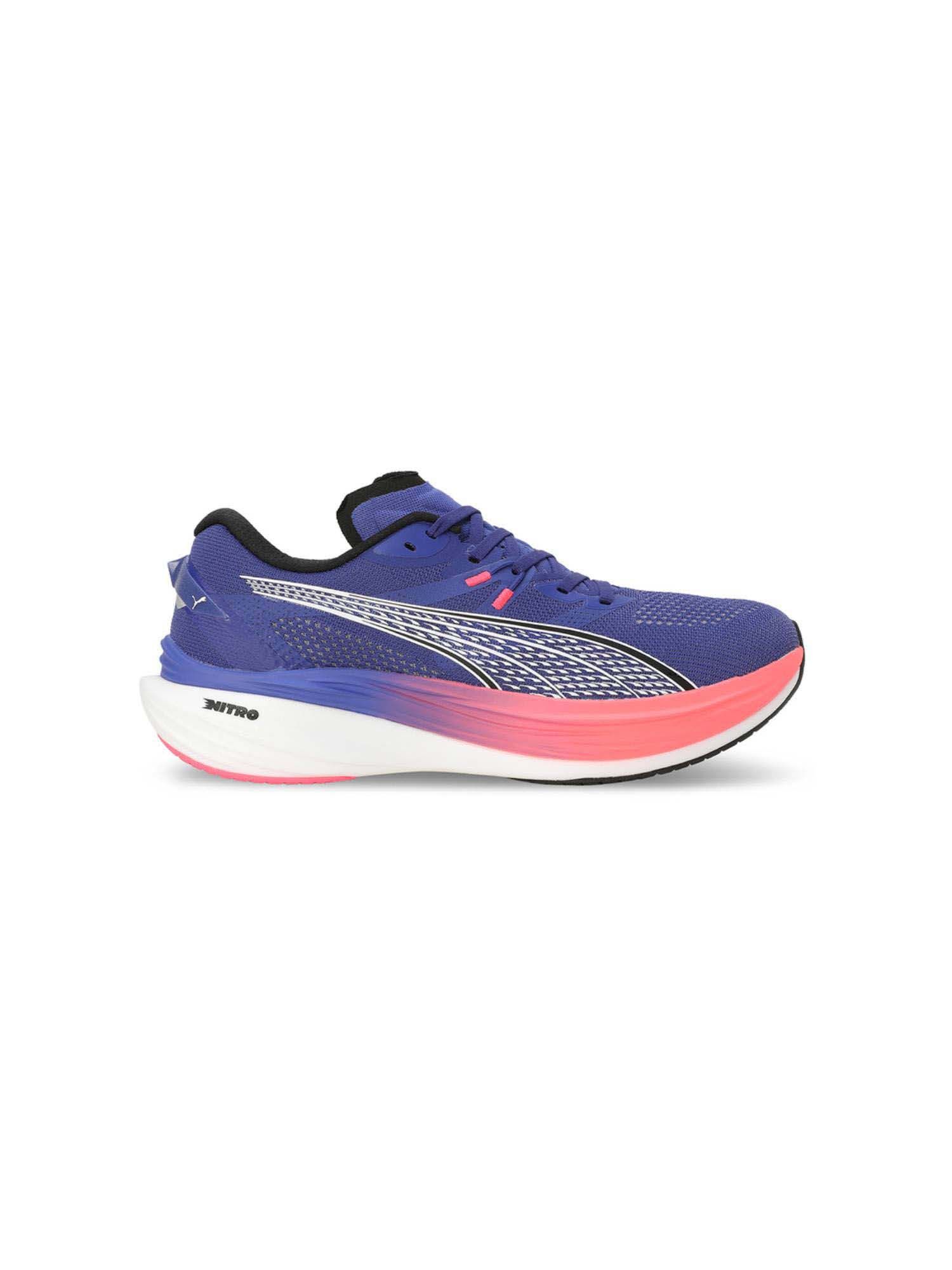 Buy Puma Deviate Nitro 3 Men Blue Running Shoes (UK 6.5) Online
