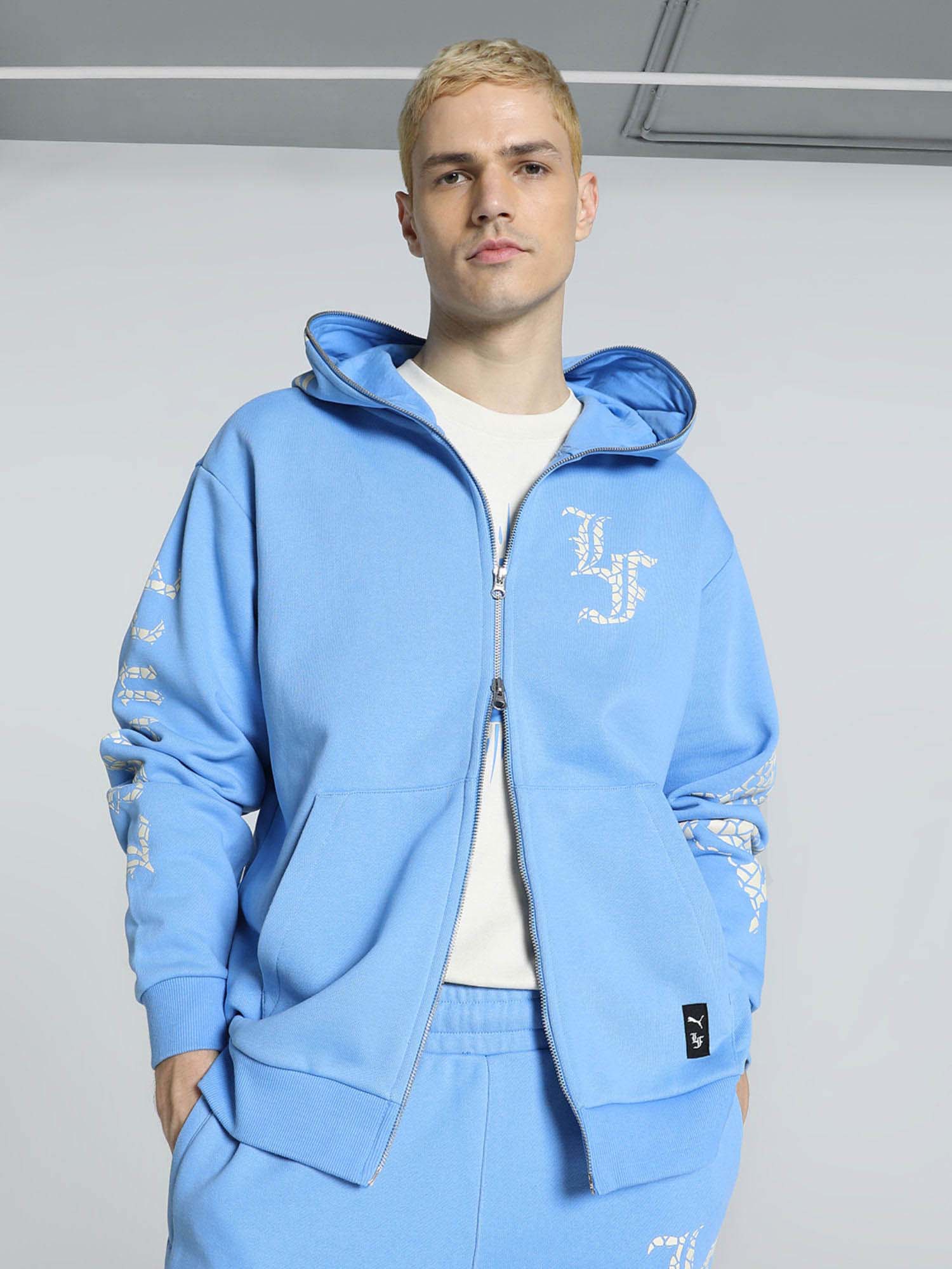 Buy Puma HOOPS X LF Mosaic Full Zip Men Sweat Jackets Online