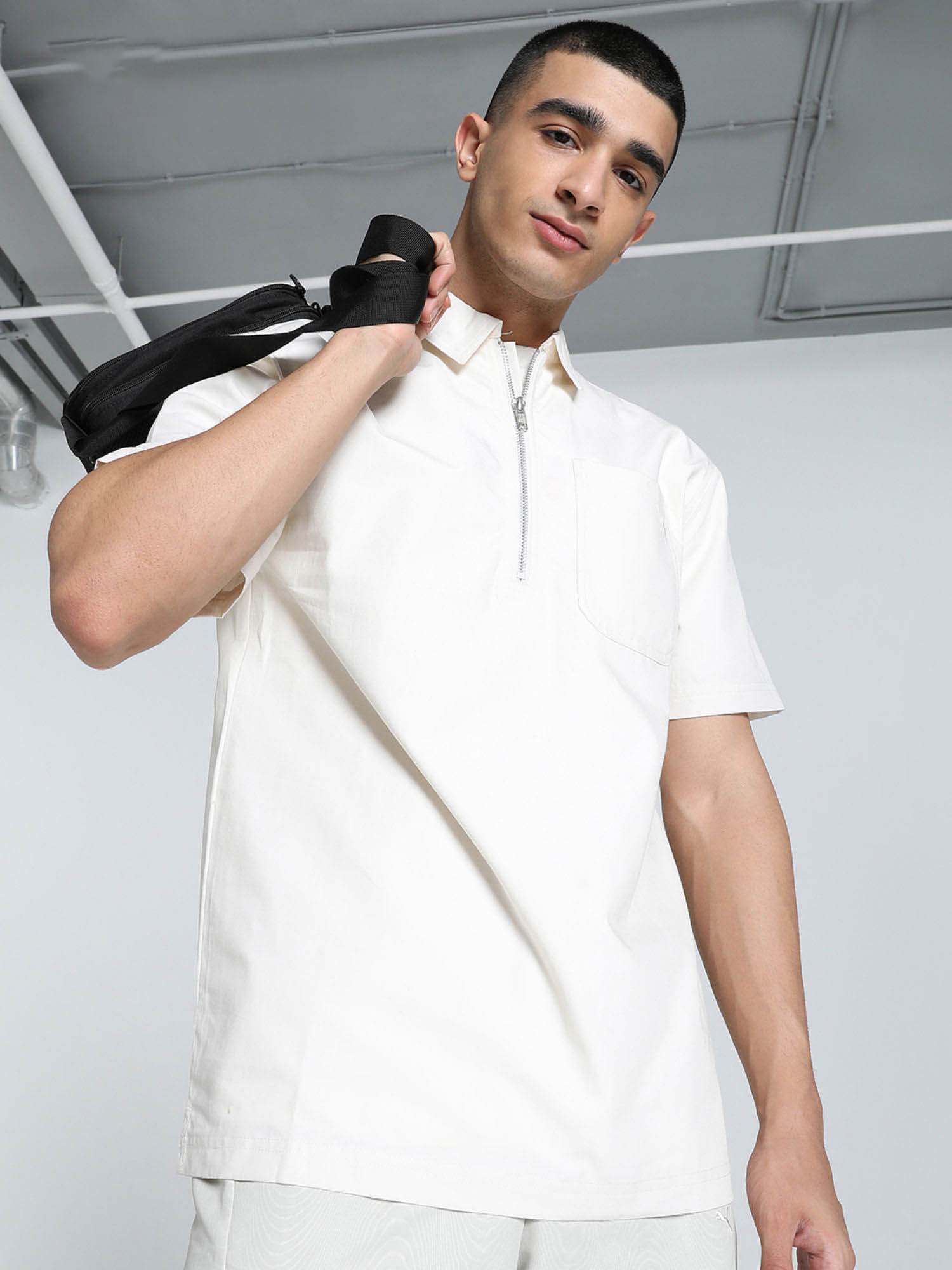 トップス lidnm Te/Ca Milled Light Polo M LIDNM Te/Ca Milled Light Polo Mサイズ MNML Polo Thermal Long