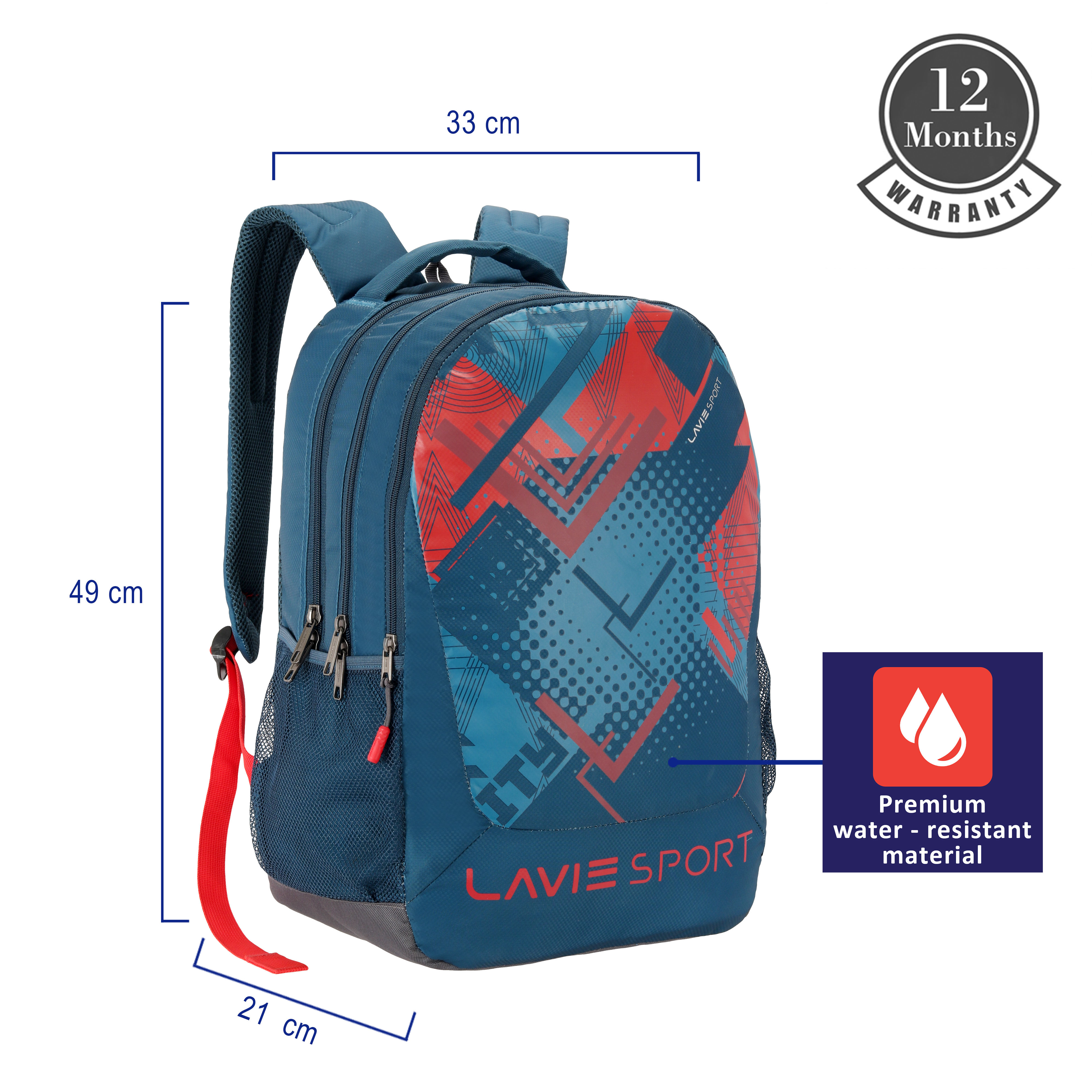 Buy Lavie Logan Backpack-School Bag Online