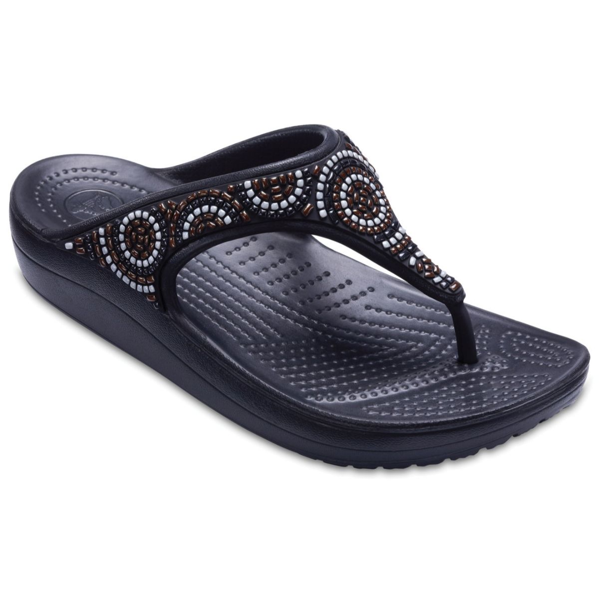 Buy Crocs Sloane Black Women Flip Online