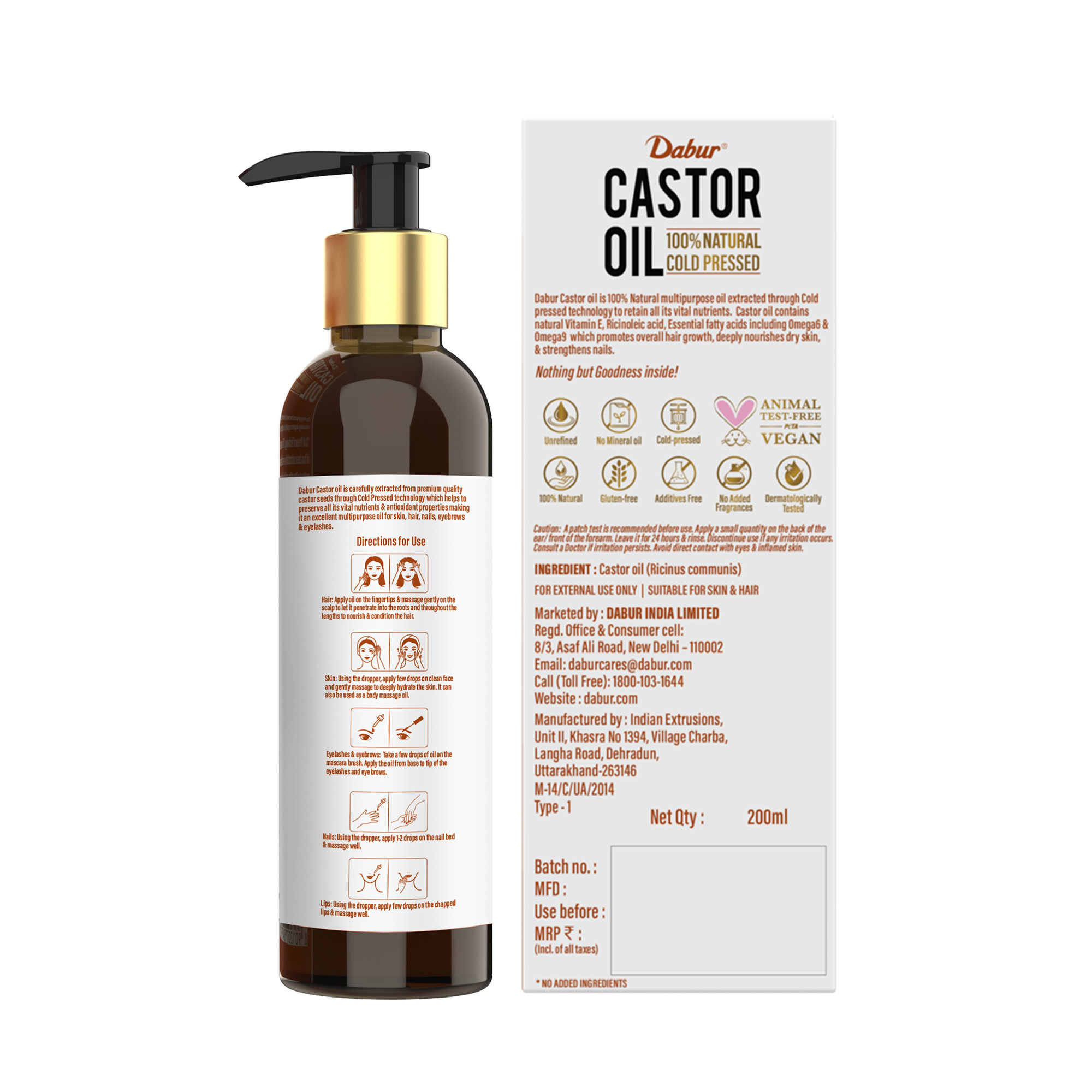 Buy Dabur Castor Oil Online