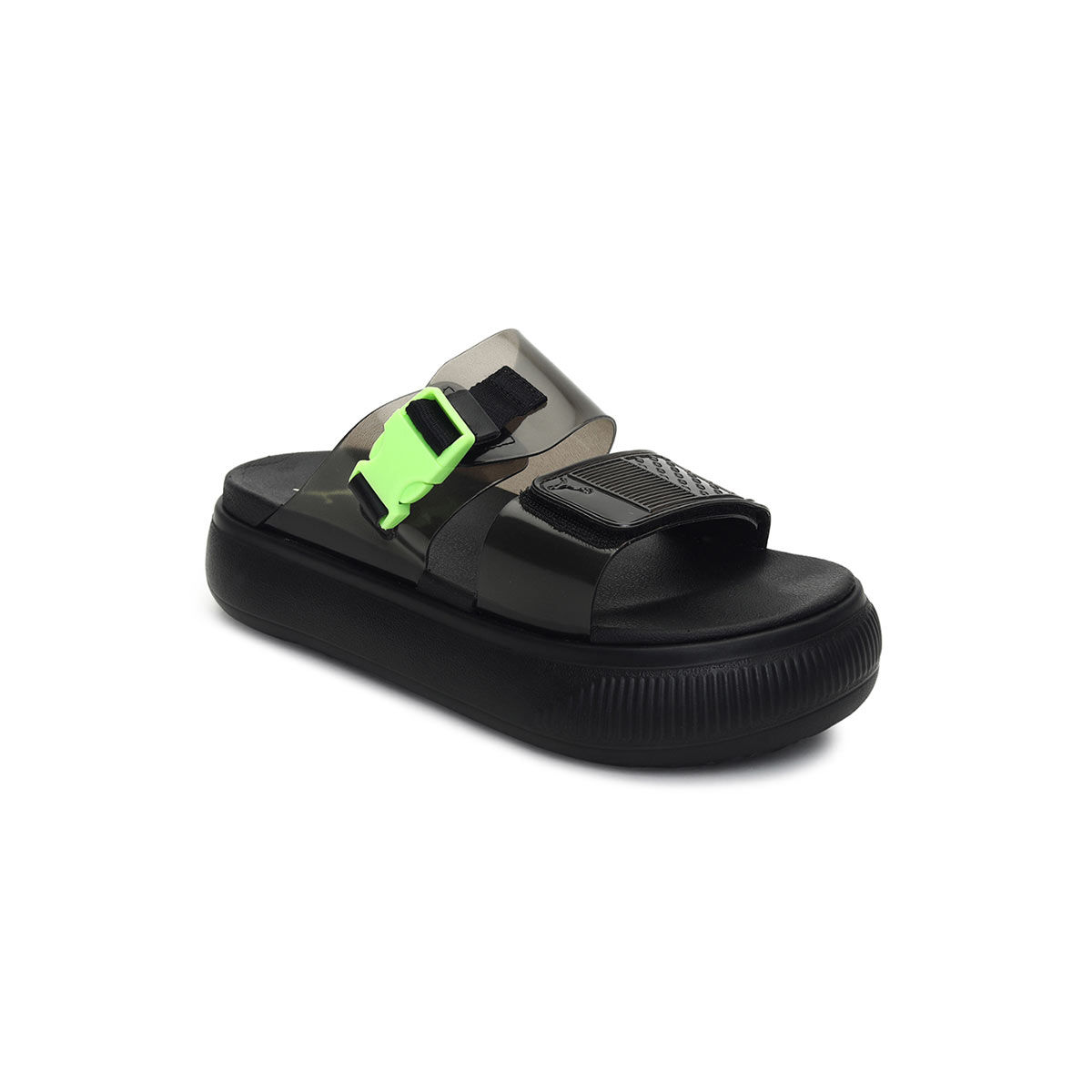 Buy Puma Suede Mayu Sandal Pop Wns Black Sandals Online