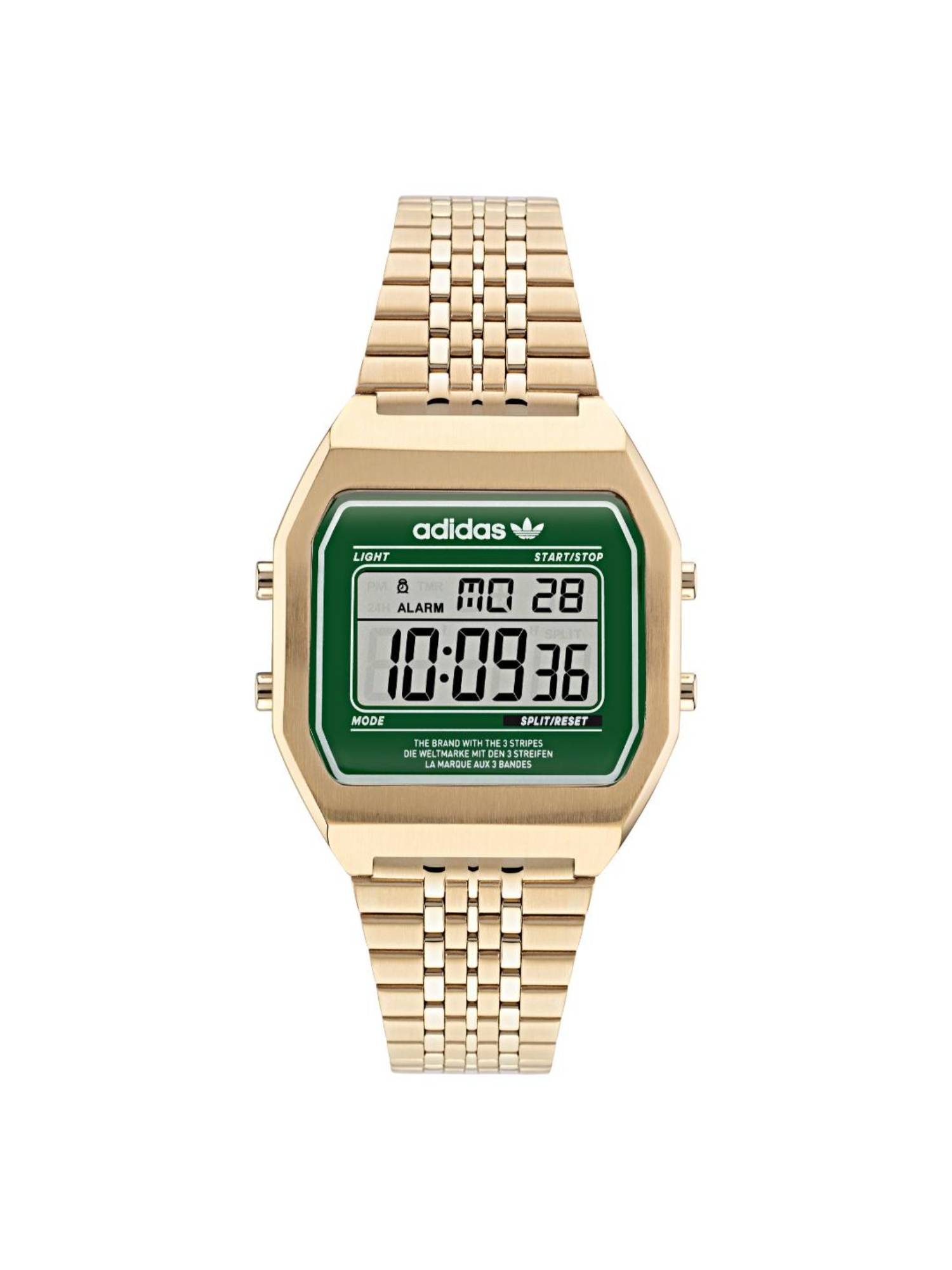 adidas Originals Men Gold Rectangular Dial Wrist Watch - AOST22071 (M)