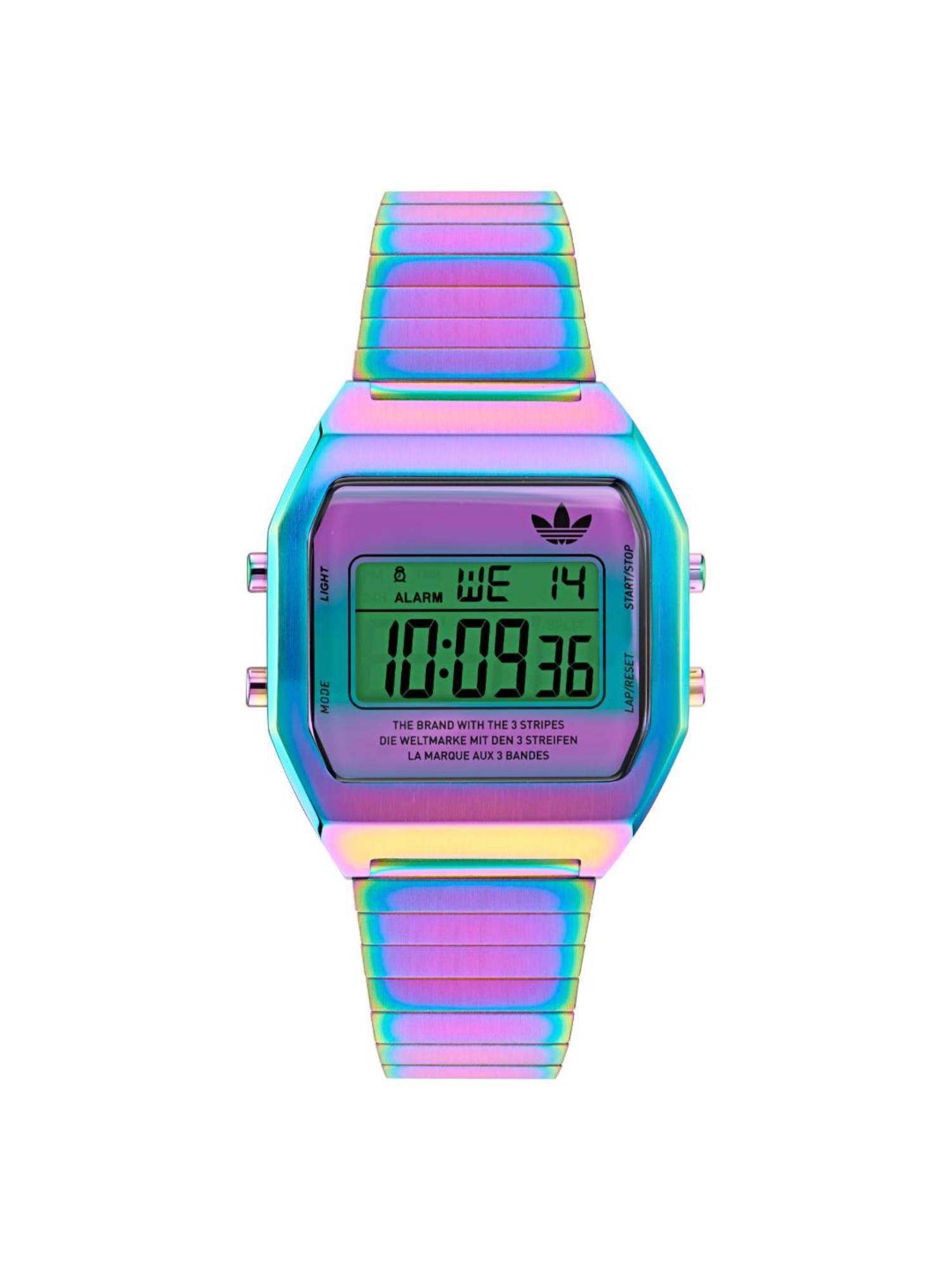 adidas Originals Men Purple Octagon Dial Wrist Watch - AOST24057 (M)