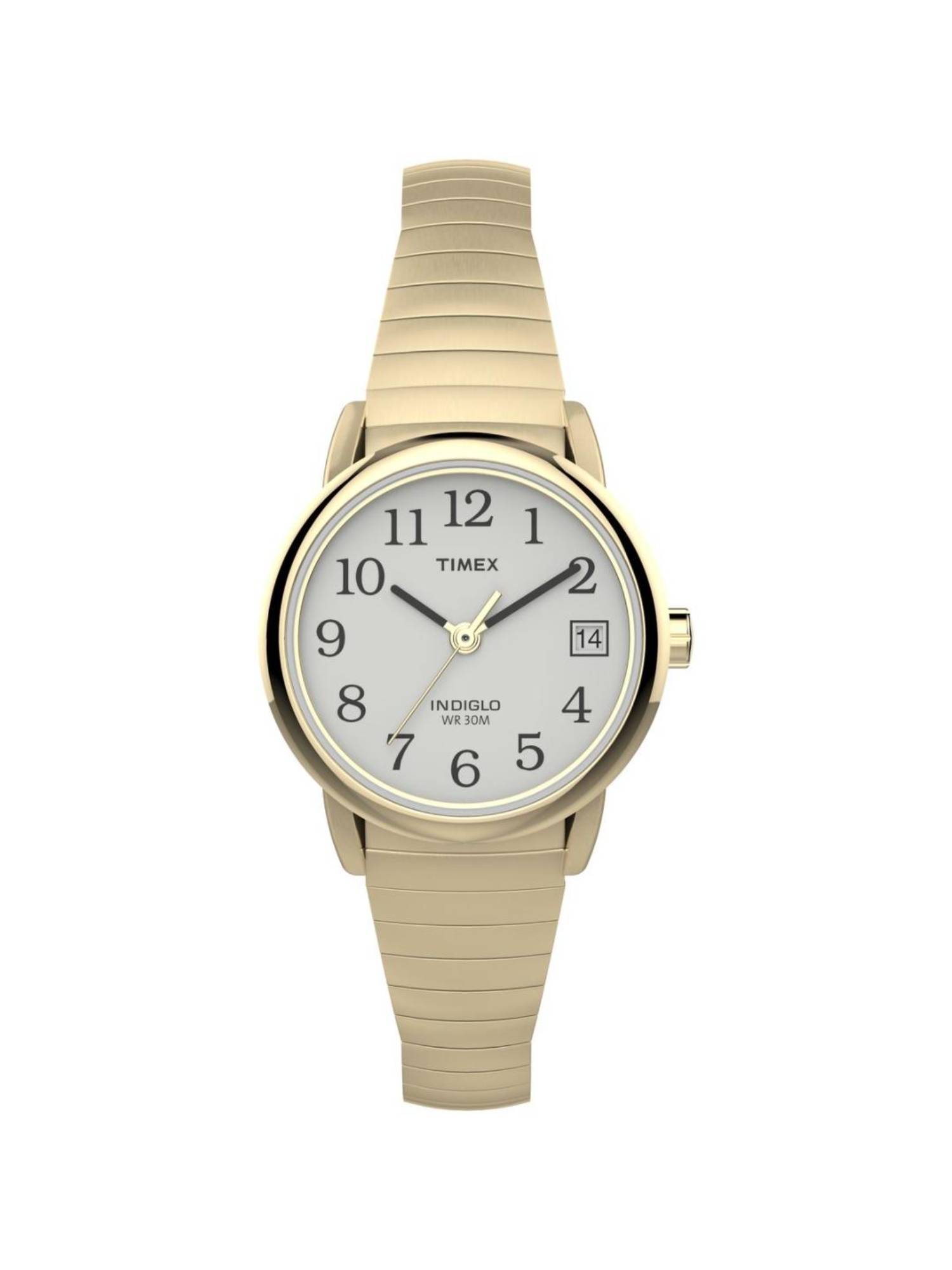 Timex Women White Round Dial Wrist Watch - T2H351 (M)