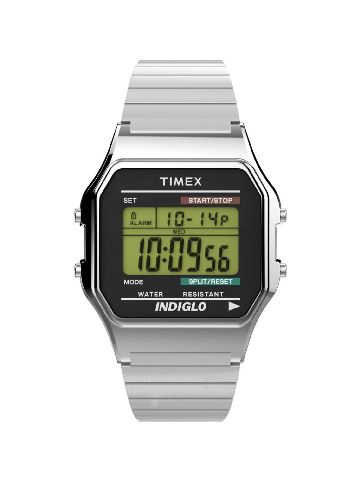 Timex Men White Square Dial Wrist Watch - T78582 (M)