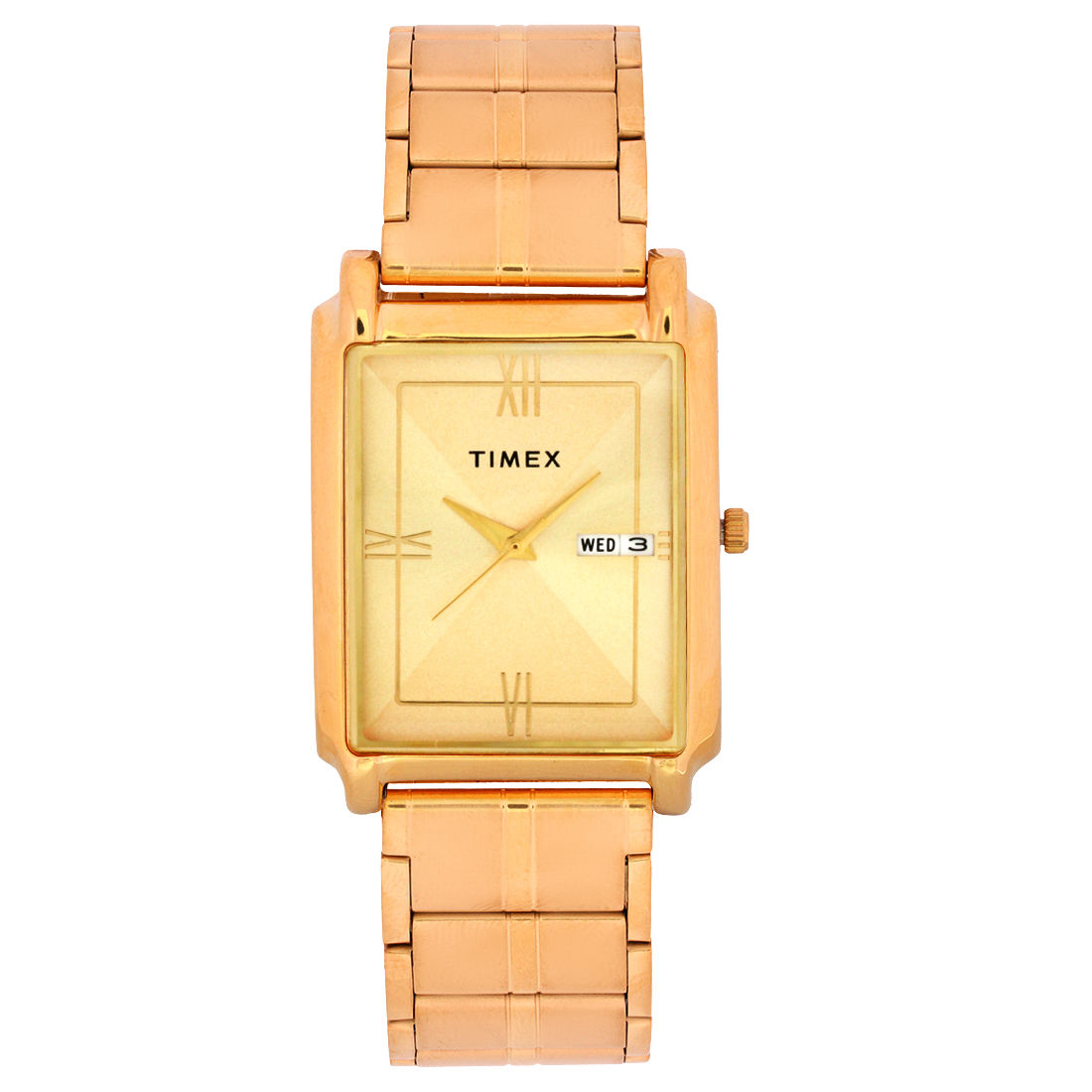 Timex Analog Gold Dial Men's Watch (TW000W910)