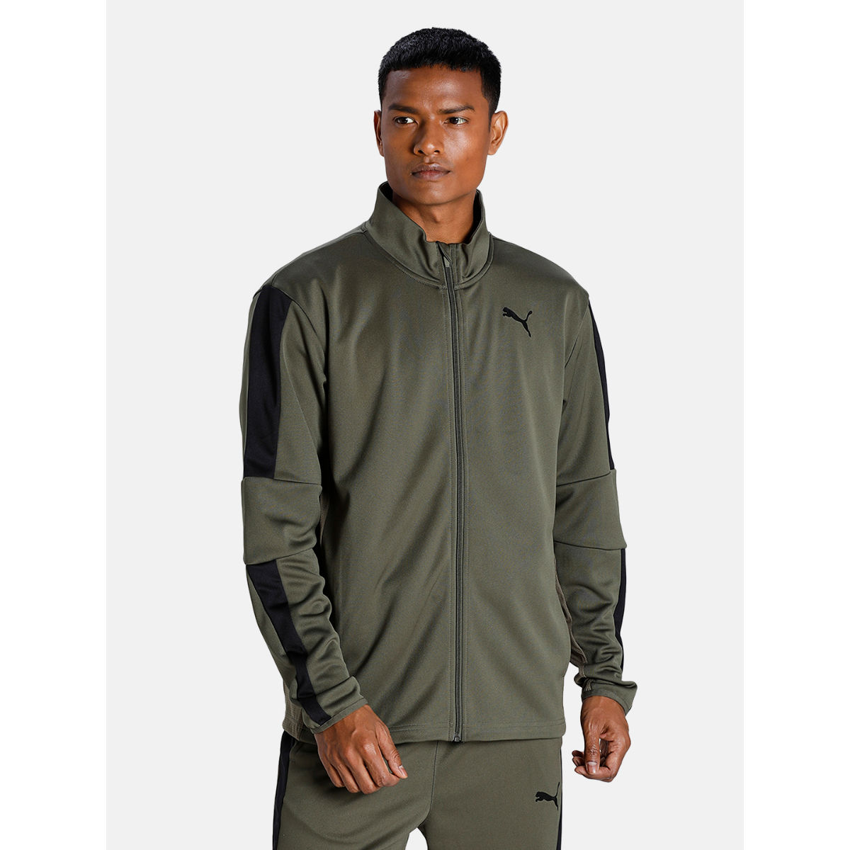 Puma men's full zip hotsell tricot jacket