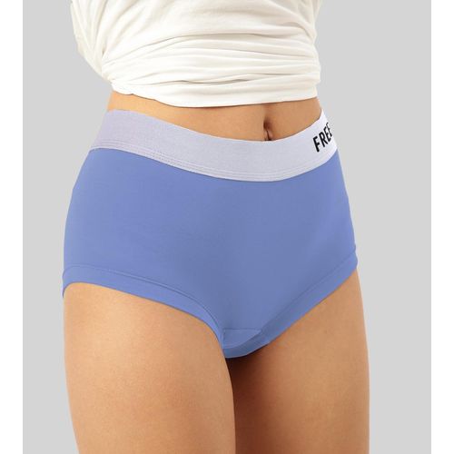 Buy FREECULTR Womens Boxer Briefs Micromodal Silver Fox Waistband Airsoft  Antichaffing - Teal Online