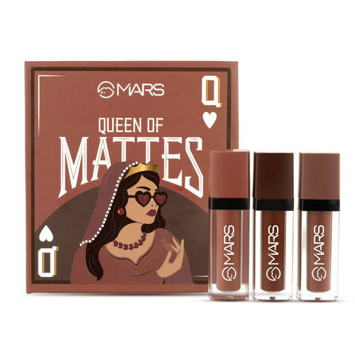 MARS Queen Of Mattes Reds & Maroons Liquid Lipsticks