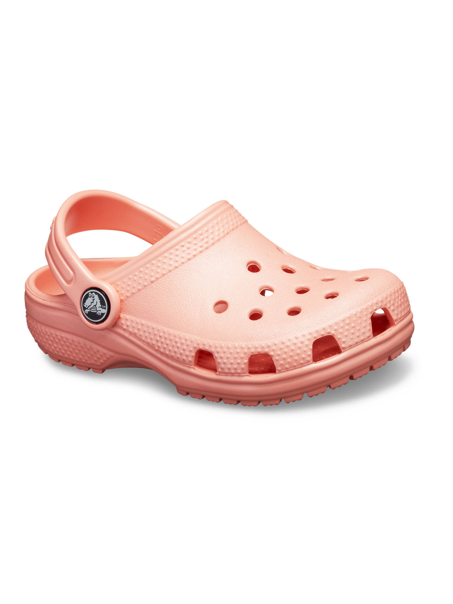 crocs peach