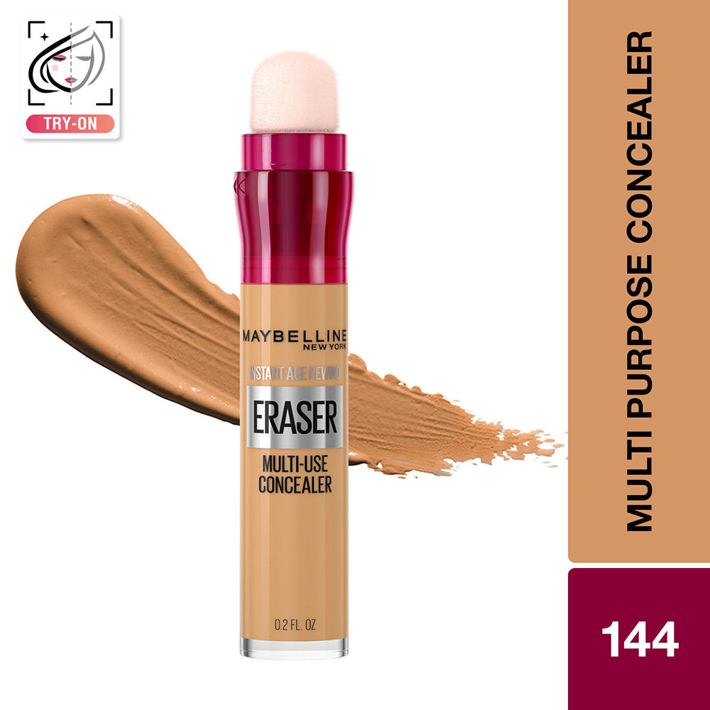 Maybelline New York Pencil Radiant Concealer, Ultra Blendable, Instant Anti Age Dark Circles and Blemish Eraser, Caramel