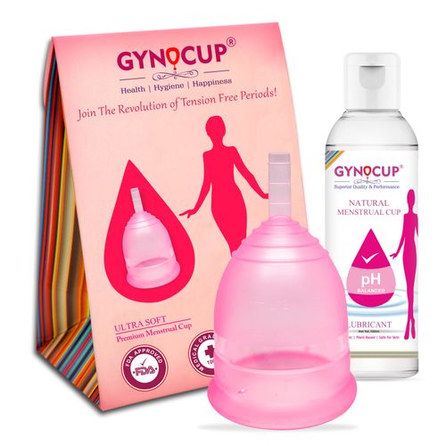 Gynocup Menstrual Cup And Lubricant Combo Large Buy Gynocup Menstrual Cup And Lubricant Combo Large Online At Best Price In India Nykaa