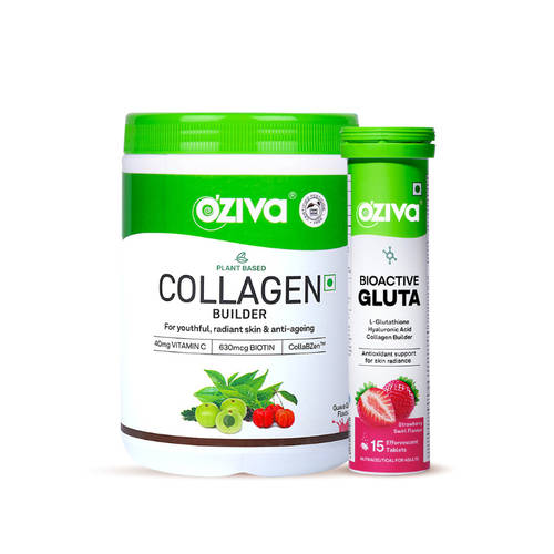 oziva bioactive glutathione review Plant Based Collagen Builder + Guava Glow & Gluta Fizzy Strawberry Tablets Variant:5mg This brand has great Sale_On Sale