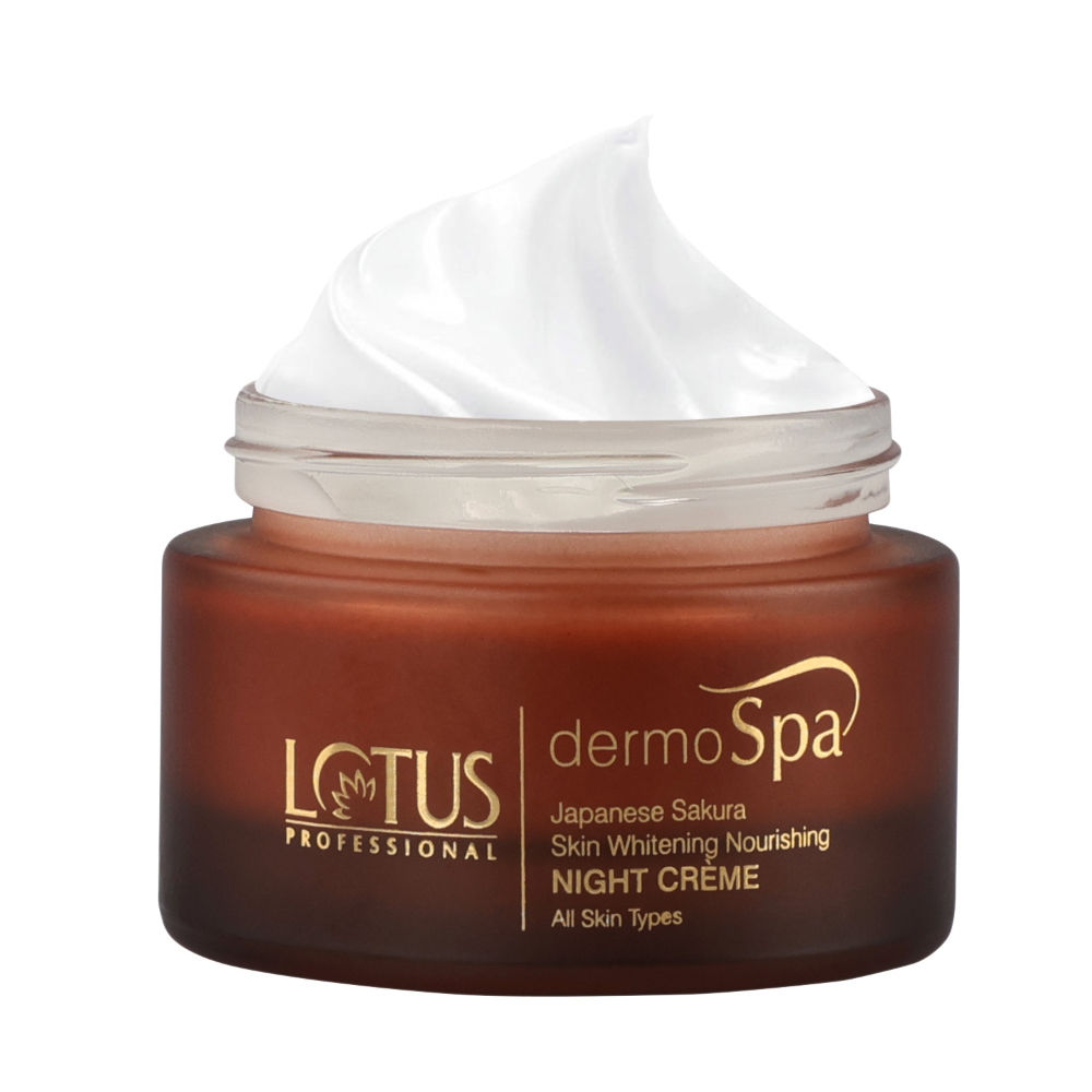 Lotus Professional dermoSpa Japanese Sakura Skin Whitening & Nourishing Night Creme