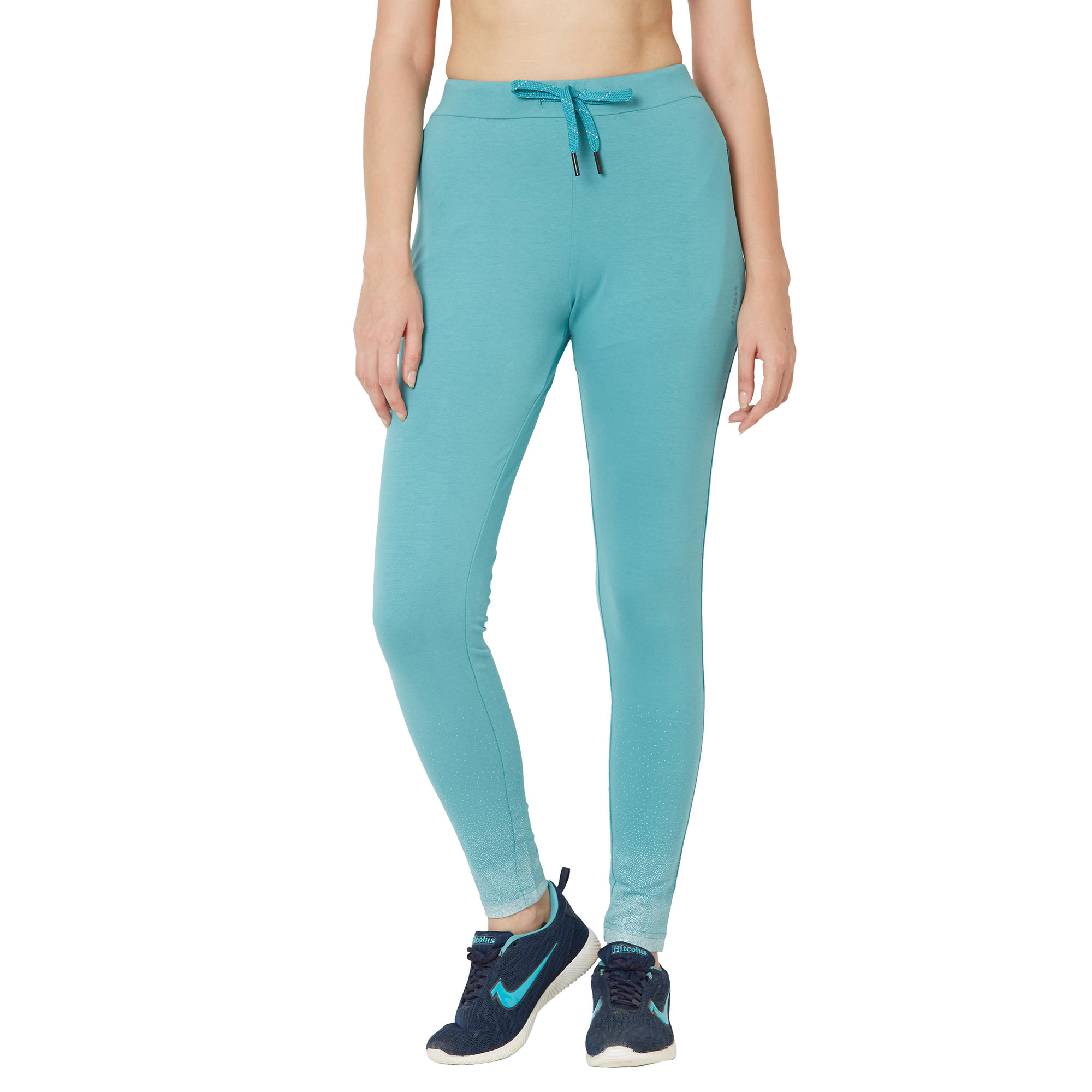 Buy Sweet Dreams Ladies Looper Spandex Track Pant Green XL