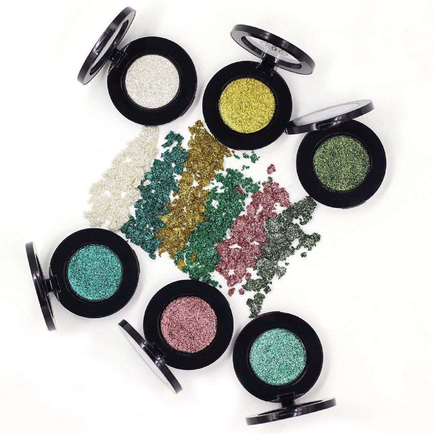 PAC Pressed Glitter Eyeshadow 05 Silver Chrome Buy PAC Pressed