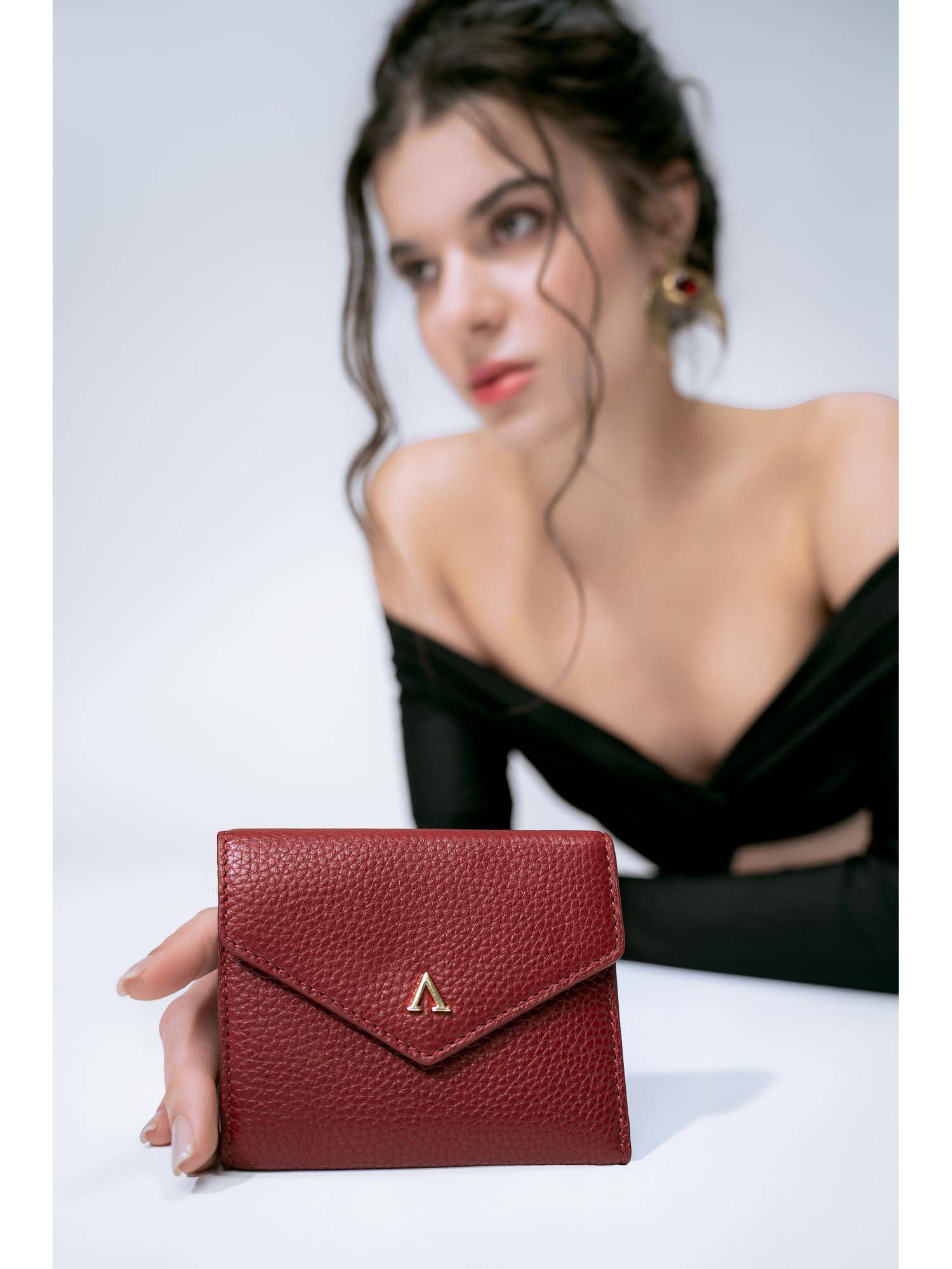 Akinna Elena Womens Wallet - Flap Closure With Multiple Card Slots