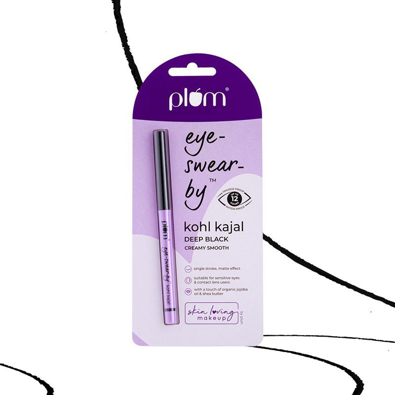 Plum Eyeswearby Kohl Kajal Deep Black Buy Plum Eyeswearby Kohl