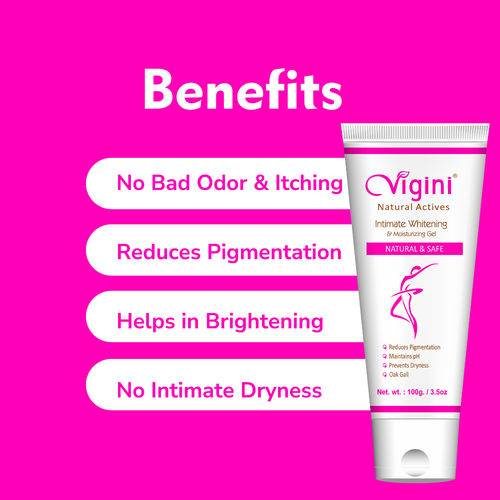 Buy Vigini Silicone Free Vaginal Lubricant Lube & Intimate Bikini Area  Lightening Whitening Cream Women Online