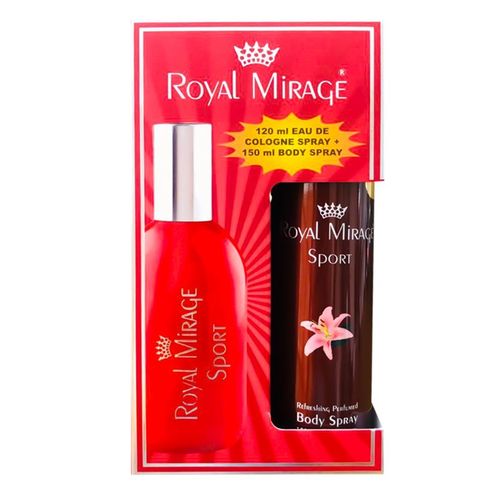 Royal Mirage Sports Eau De Cologne Spray Body Spray (Gift Set 01)