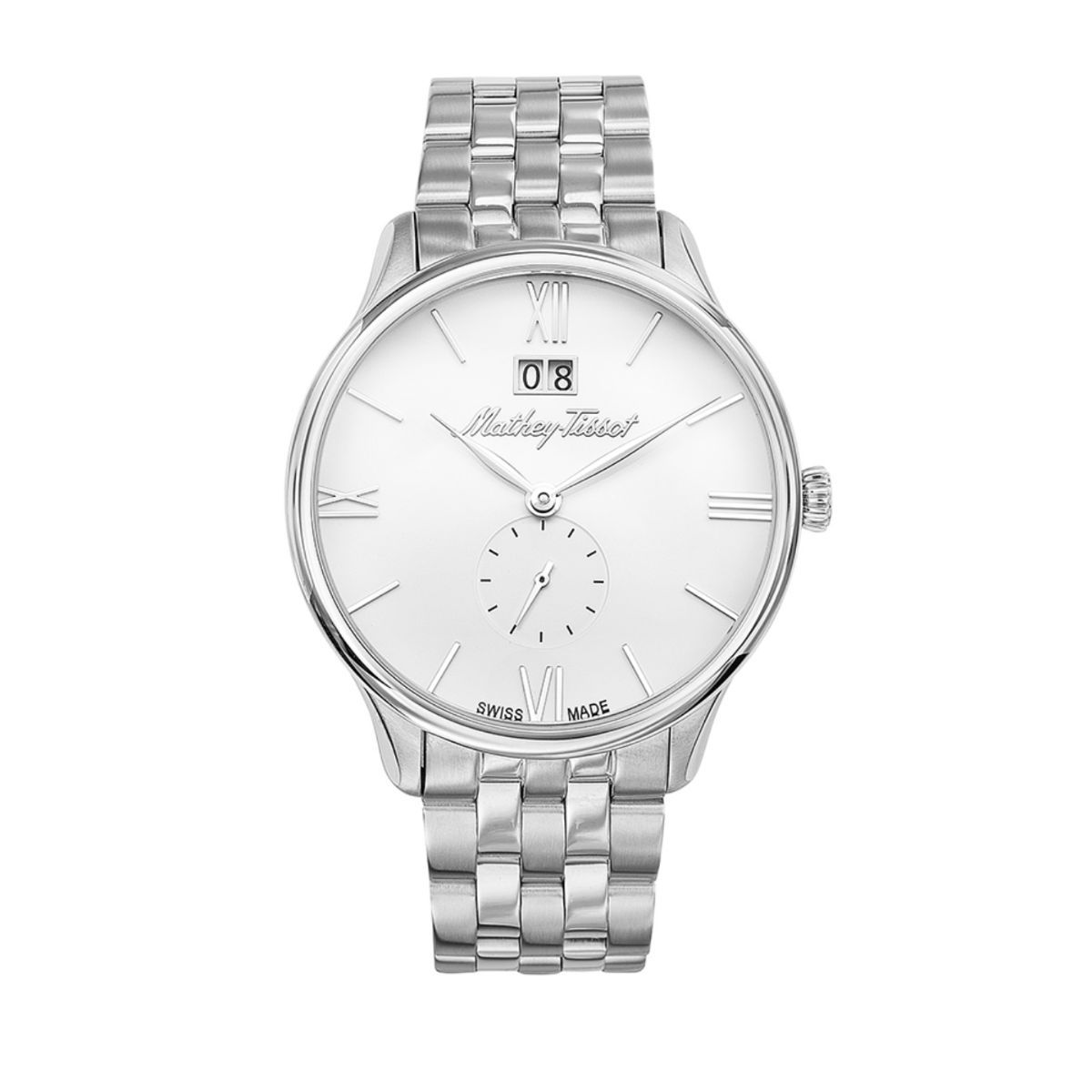 Mathey-Tissot White Dial Analogue Watches For Men - H1886MAI