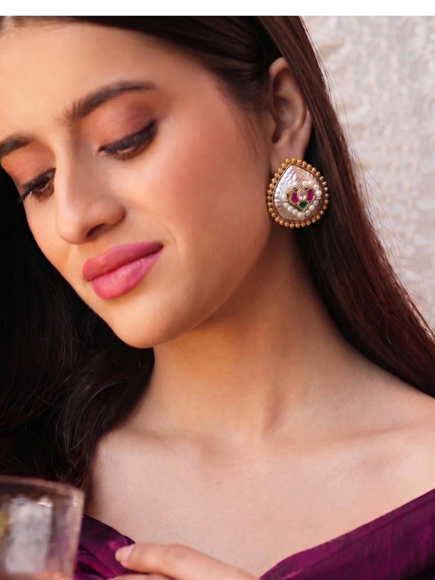 BINNI Auric Radiance Studs Earrings