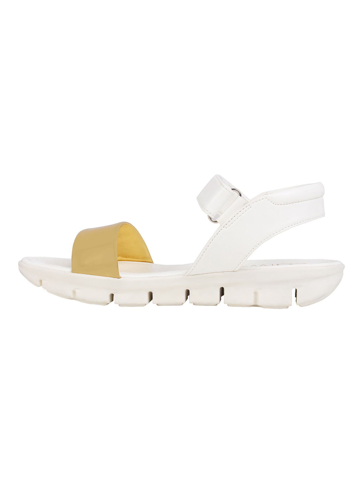 Catwalk best sale white sandals