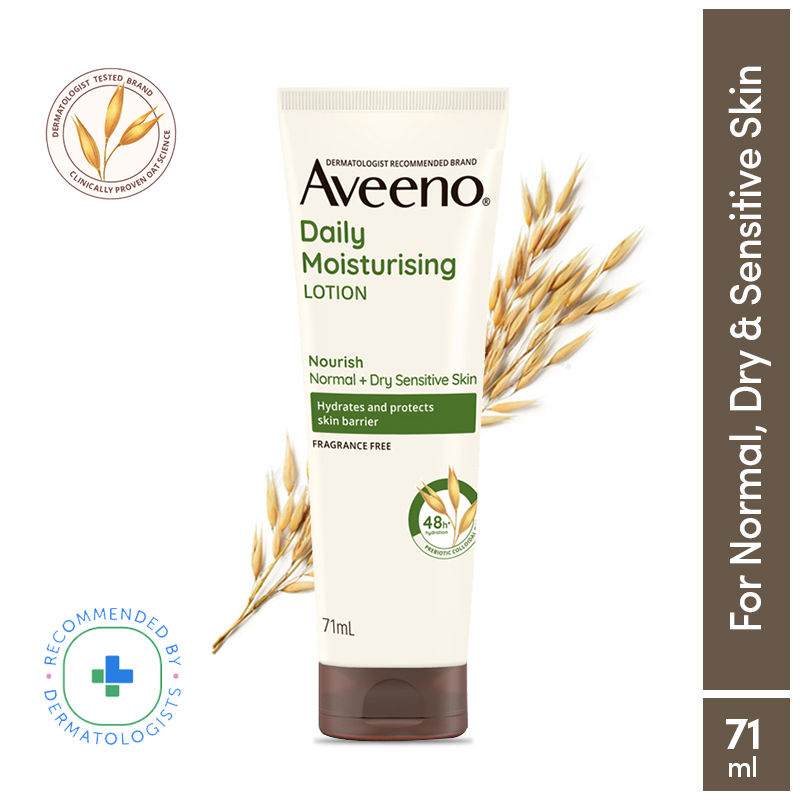 Aveeno Daily Moisturising Lotion - Natural Oat Body Moisturizer For Normal, Dry & Sensitive Skin