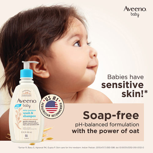 Aveeno Baby Eczema Recommended Baby Shampoo And Body Wash