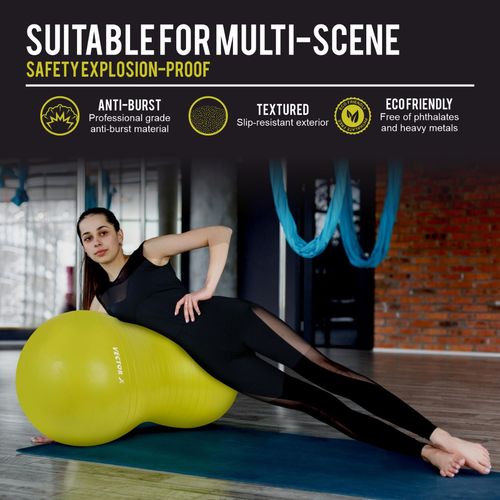 Buy Vector X Exercise Ball Professional Grade Peanut Ball Yoga