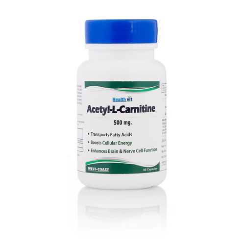 acetyl l carnitine online india Buy Healthvit Acetyl L Carnitine (Alcar)500mg